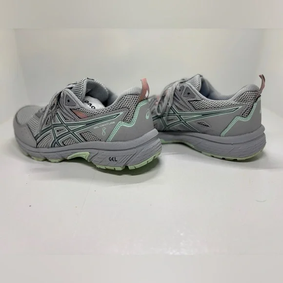Gray Women's ASICS GEL-VENTURE 8 trail running shoes size 8.5 - Picture 4 of 10